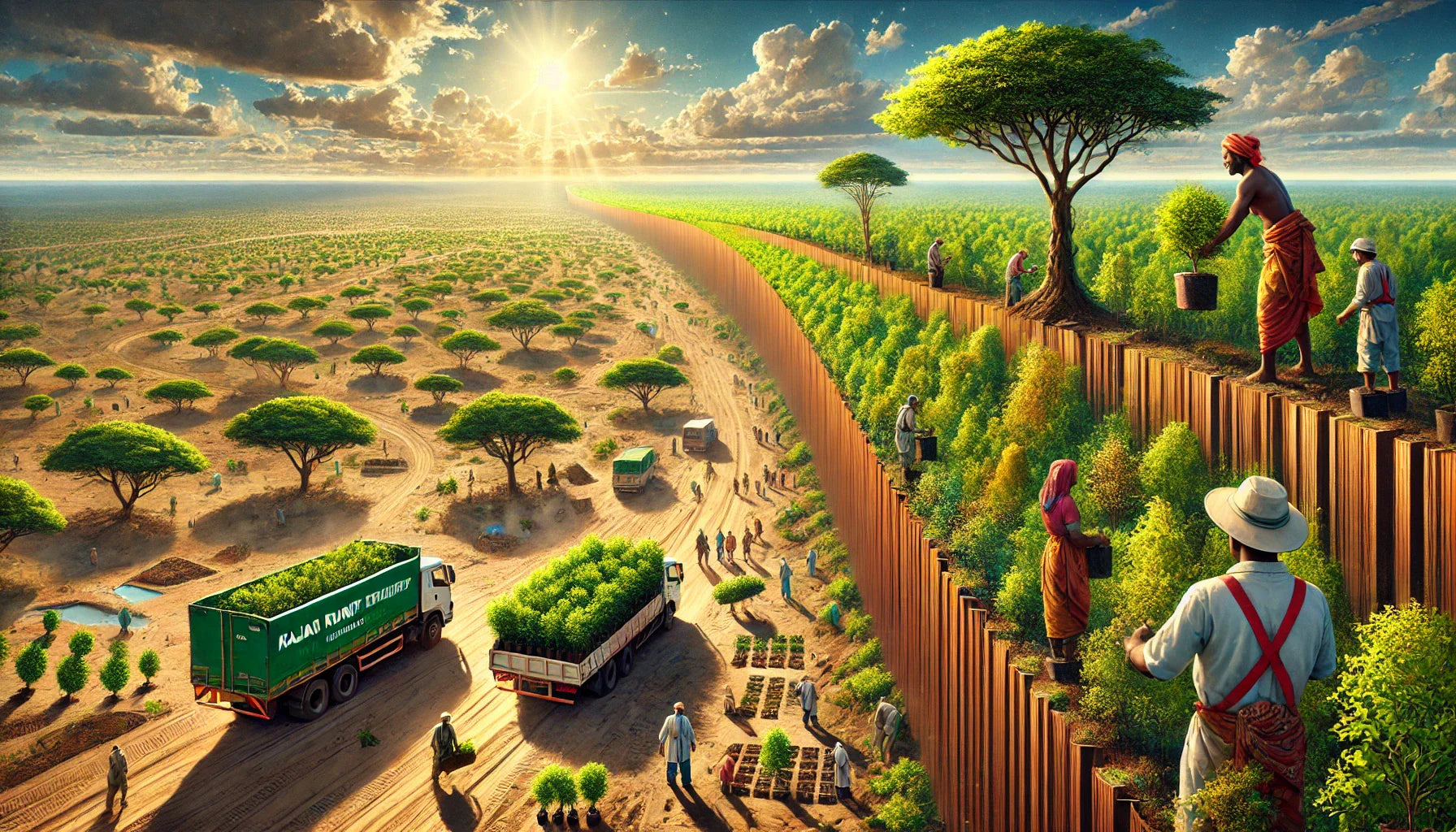 The Great Green Wall Africa's Boldest Reforestation Project — Kadiyam ...